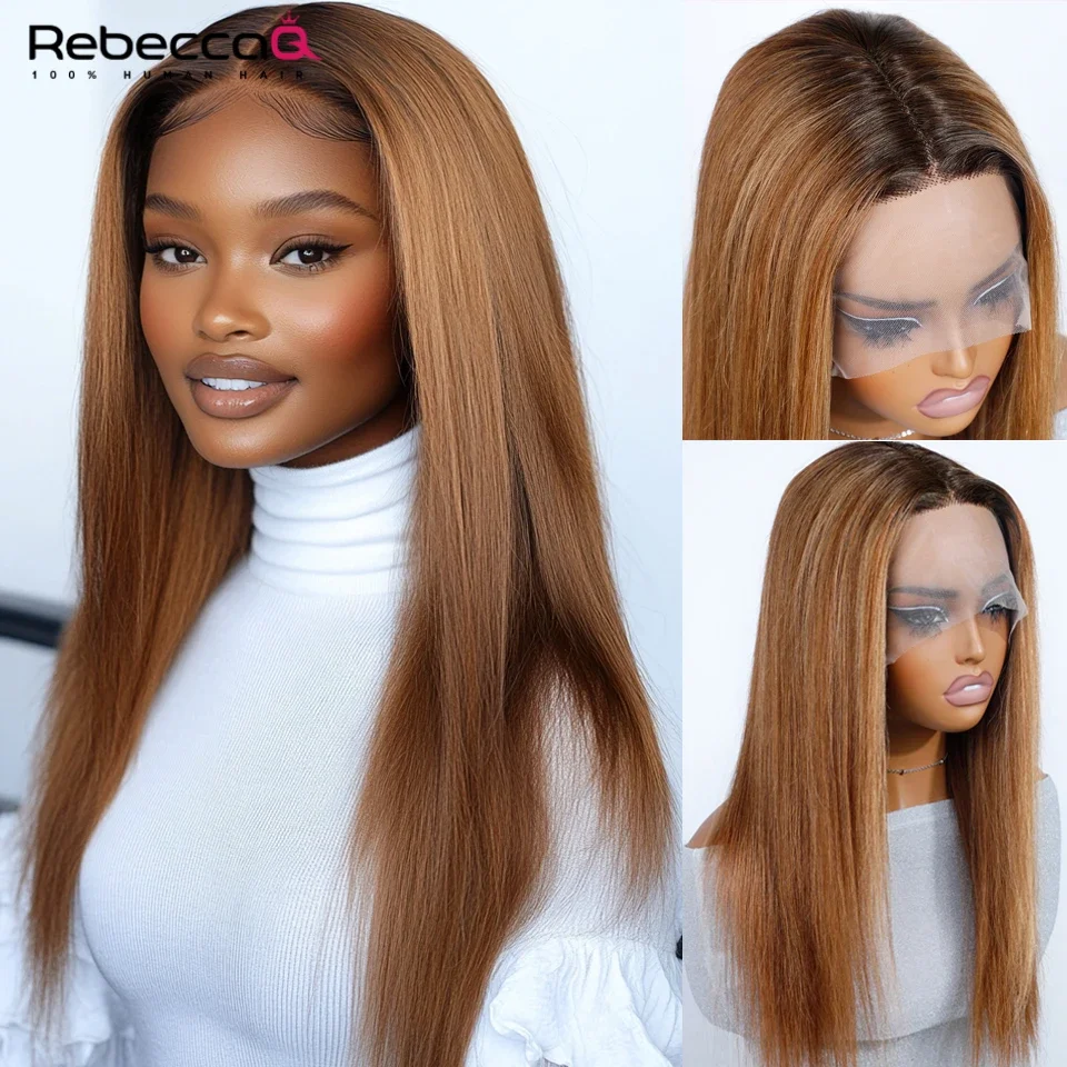 Brown Roots 27 Blonde 13x6x1 Lace Frontal Human Hair Wigs For Women Transparent Lace Part Wig QVR Straight Lace Front Wig
Brown Roots 27 Blonde 13x6x1 Lace Frontal Human Hair Wigs For Women Transparent Lace Part Wig QVR Straight Lace Front Wig