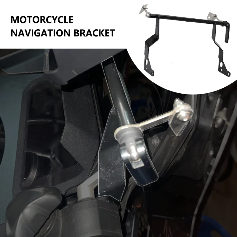 Phone Navigation GPS Bracket R1200 GS R1250 GS ADV GPS Holder Bar Clamp For BMW R1200GS LC R1250GS Adventure 2014-2024 2023