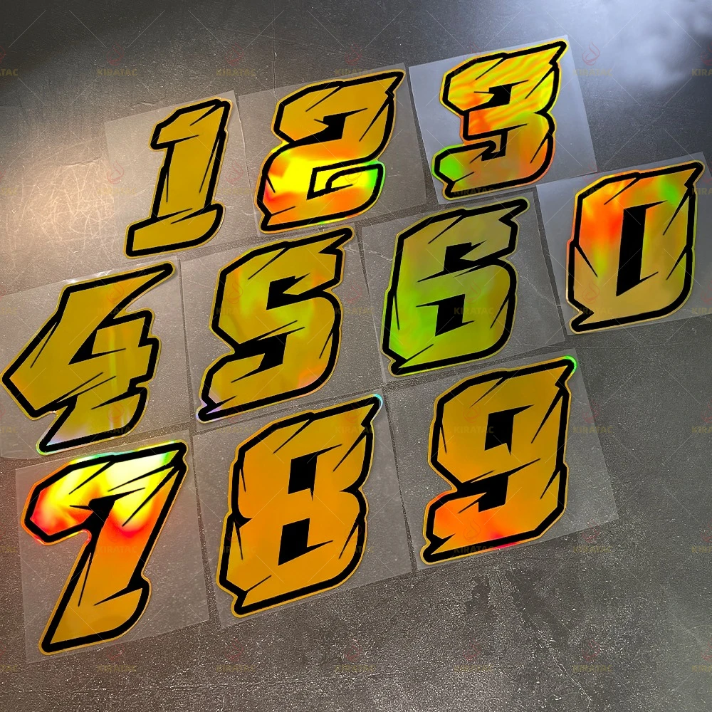 1 шт., золотые лазерные наклейки с номером мотоцикла для топливного бака, шлема, обтекателя автомобиля, окна, скутера, универсальные водонепроницаемые виниловые наклейки
1 шт., золотые лазерные наклейки с номером мотоцикла для топливного бака, шлема, обтекателя автомобиля, окна, скутера, универсальные водонепроницаемые виниловые наклейки