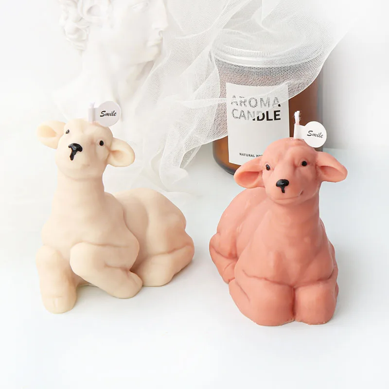 3D Kneeling Sheep Candle Silicone Mold DIY Cute Sheep Sculpture Abstract Gypsum Candle Resin Soap Mold Cake Chocolate Decor Gift
3D Kneeling Sheep Candle Silicone Mold DIY Cute Sheep Sculpture Abstract Gypsum Candle Resin Soap Mold Cake Chocolate Decor Gift