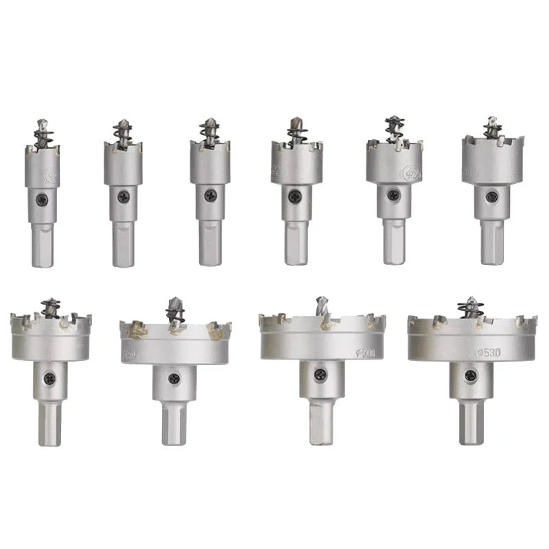 10 шт., 16-53 мм, набор кольцевых пил из твердосплавного сплава, наконечник TCT, наборы сверл для развертывания из нержавеющей стали, железная пластина, набор инструментов для сверления по металлу
10 шт., 16-53 мм, набор кольцевых пил из твердосплавного сплава, наконечник TCT, наборы сверл для развертывания из нержавеющей стали, железная пластина, набор инструментов для сверления по металлу