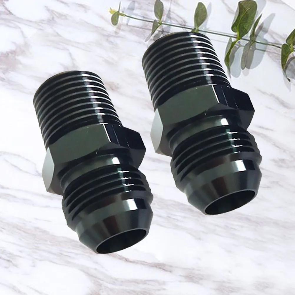 2pcs An10-1/2Npt Aluminum Rotating Connector For Oil Cooler Transmission Fuel Line High Pressure Resistant Lightweight Black
2pcs An10-1/2Npt Aluminum Rotating Connector For Oil Cooler Transmission Fuel Line High Pressure Resistant Lightweight Black