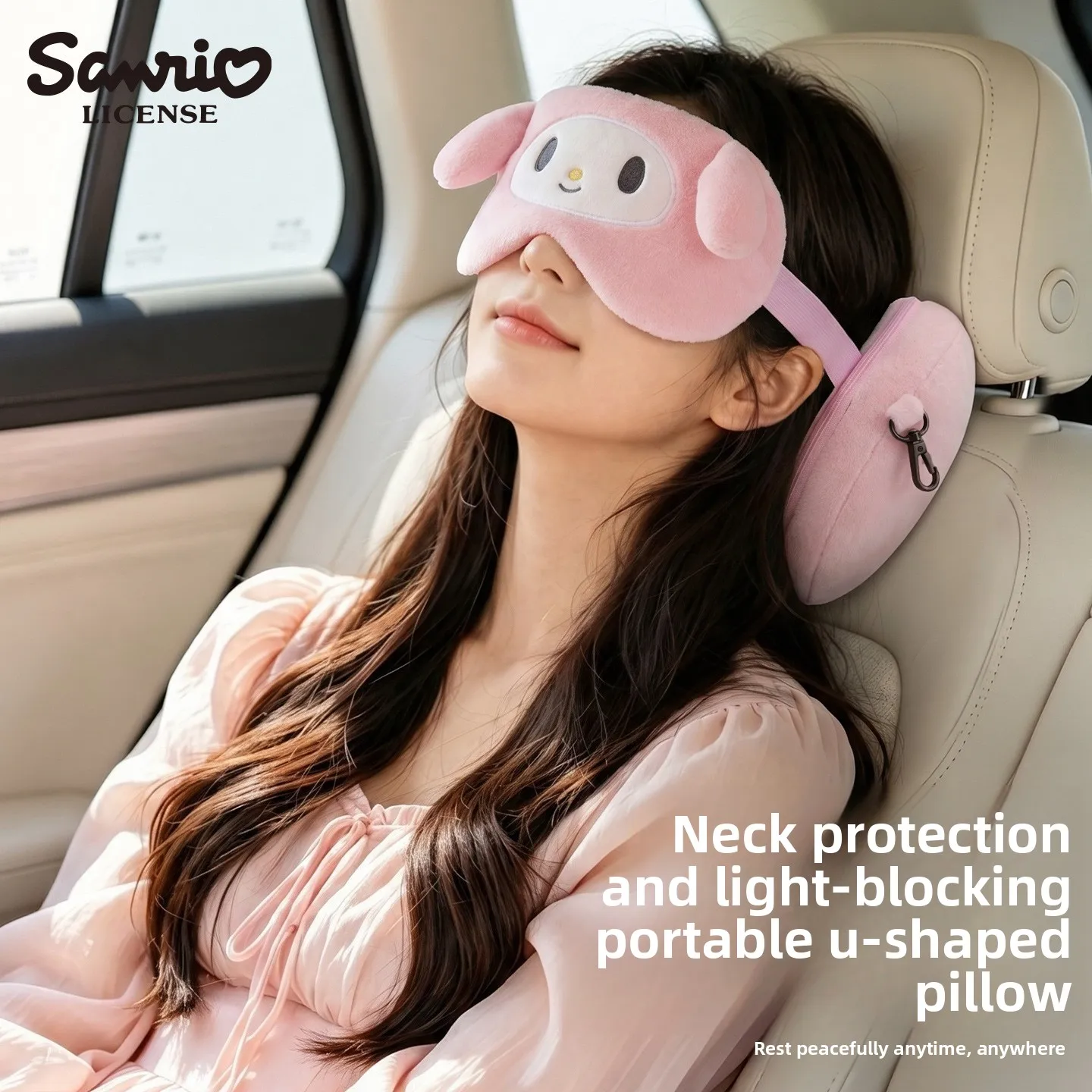 Sanrio Neck Pillow Travel Portable Folding Pillow Eye Mask Office Sleep Tool Business Travel Car Headrest Neck Protection
Sanrio Neck Pillow Travel Portable Folding Pillow Eye Mask Office Sleep Tool Business Travel Car Headrest Neck Protection