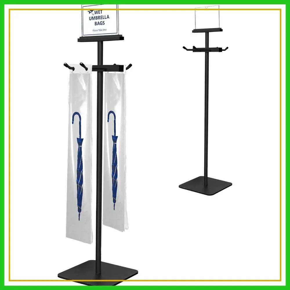 Wet Umbrella Stand with 200 Free Plastic Umbrella Bags and Holder
Wet Umbrella Stand with 200 Free Plastic Umbrella Bags and Holder