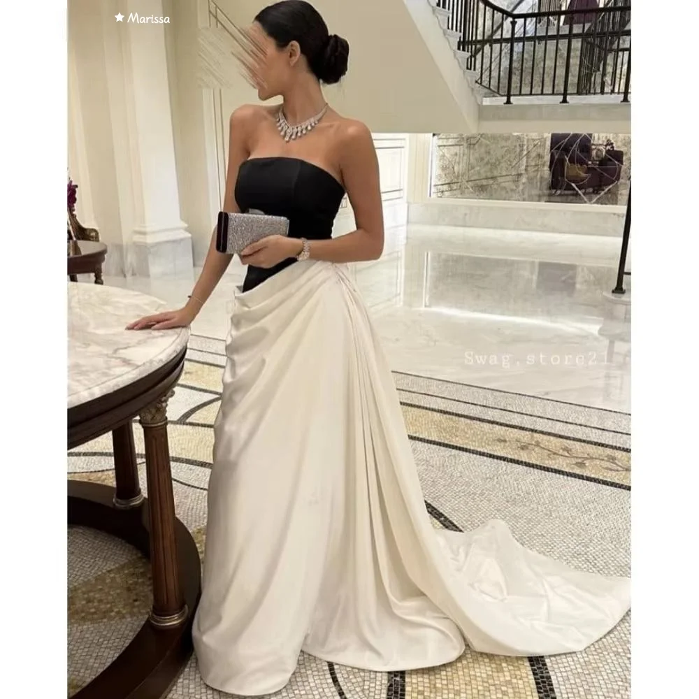 Marissa Custom Made Dresses Two-piece Color Combination Women Evening Dress Woman A-line Long Tail Luxury Prom Dress 2025 Party
Marissa Custom Made Dresses Two-piece Color Combination Women Evening Dress Woman A-line Long Tail Luxury Prom Dress 2025 Party