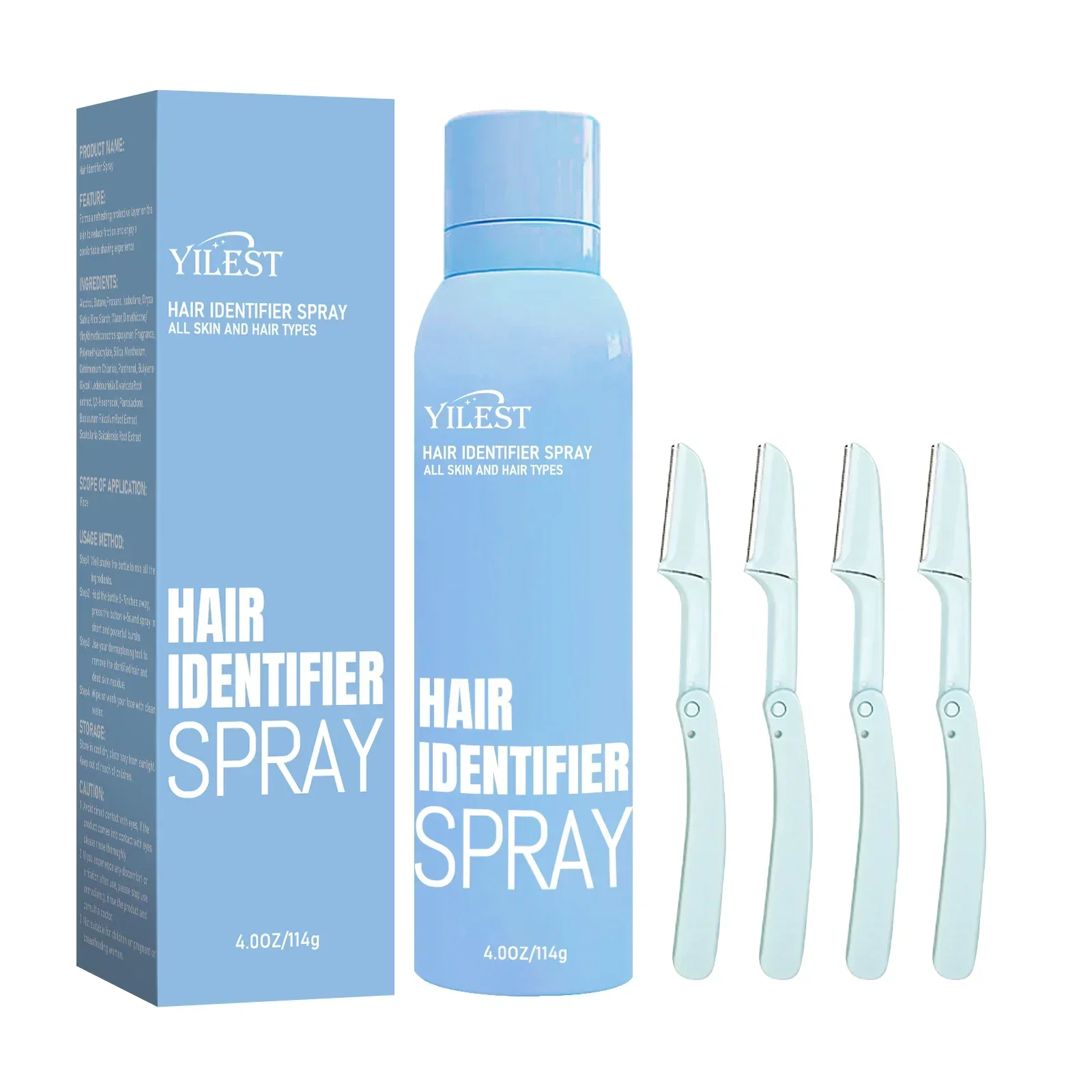 Hair Recognition Spray Painless Facial Shaving Inhibitor for Women to Remove Unwanted Hair & Achieve Smooth, Beautiful Skin Care
Hair Recognition Spray Painless Facial Shaving Inhibitor for Women to Remove Unwanted Hair & Achieve Smooth, Beautiful Skin Care