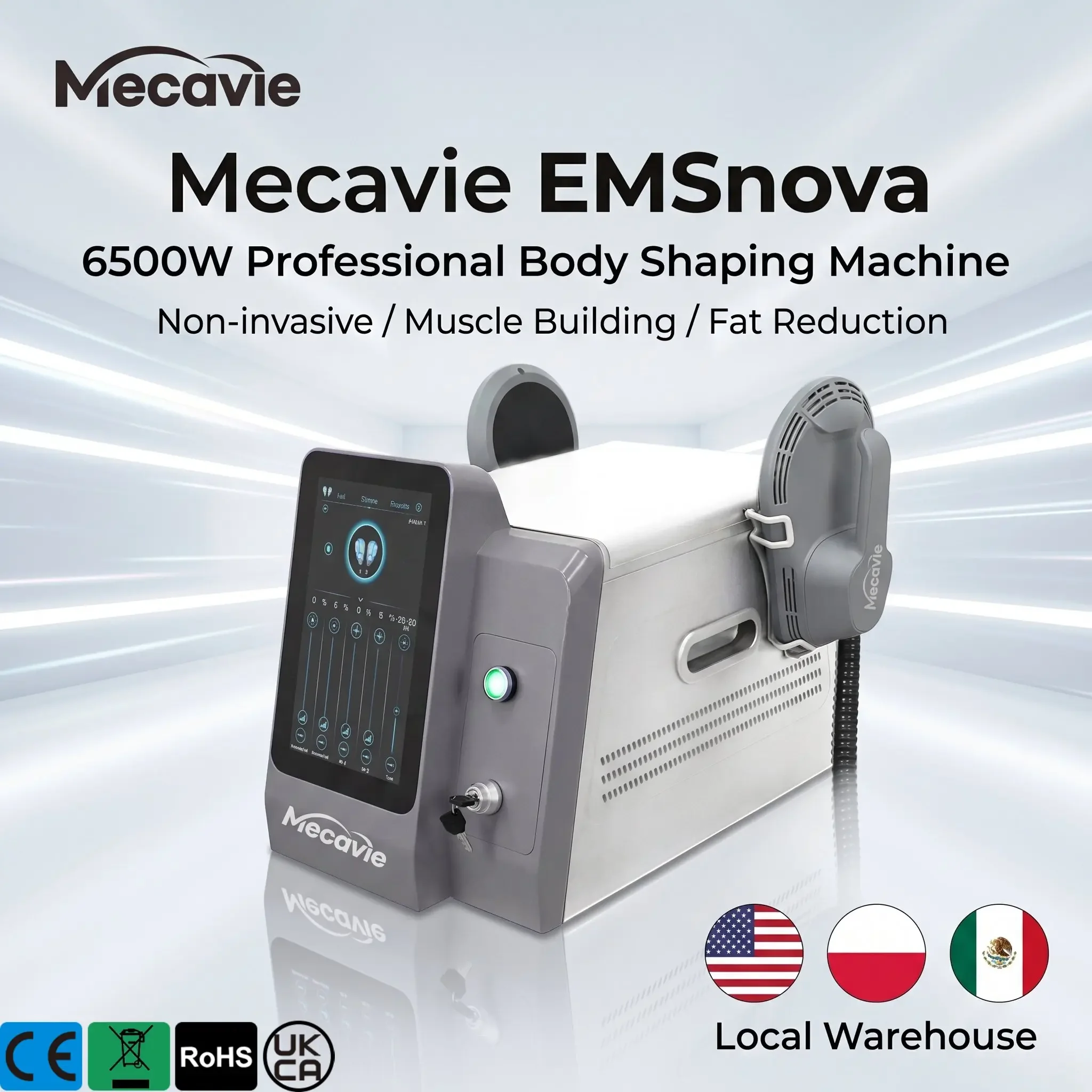 Mecavie All-in-One RF Slimming Machine Pelvic Floor Tightener Body Fat Burner NEO Skin Tightening Professional Salon Equipment
Mecavie All-in-One RF Slimming Machine Pelvic Floor Tightener Body Fat Burner NEO Skin Tightening Professional Salon Equipment