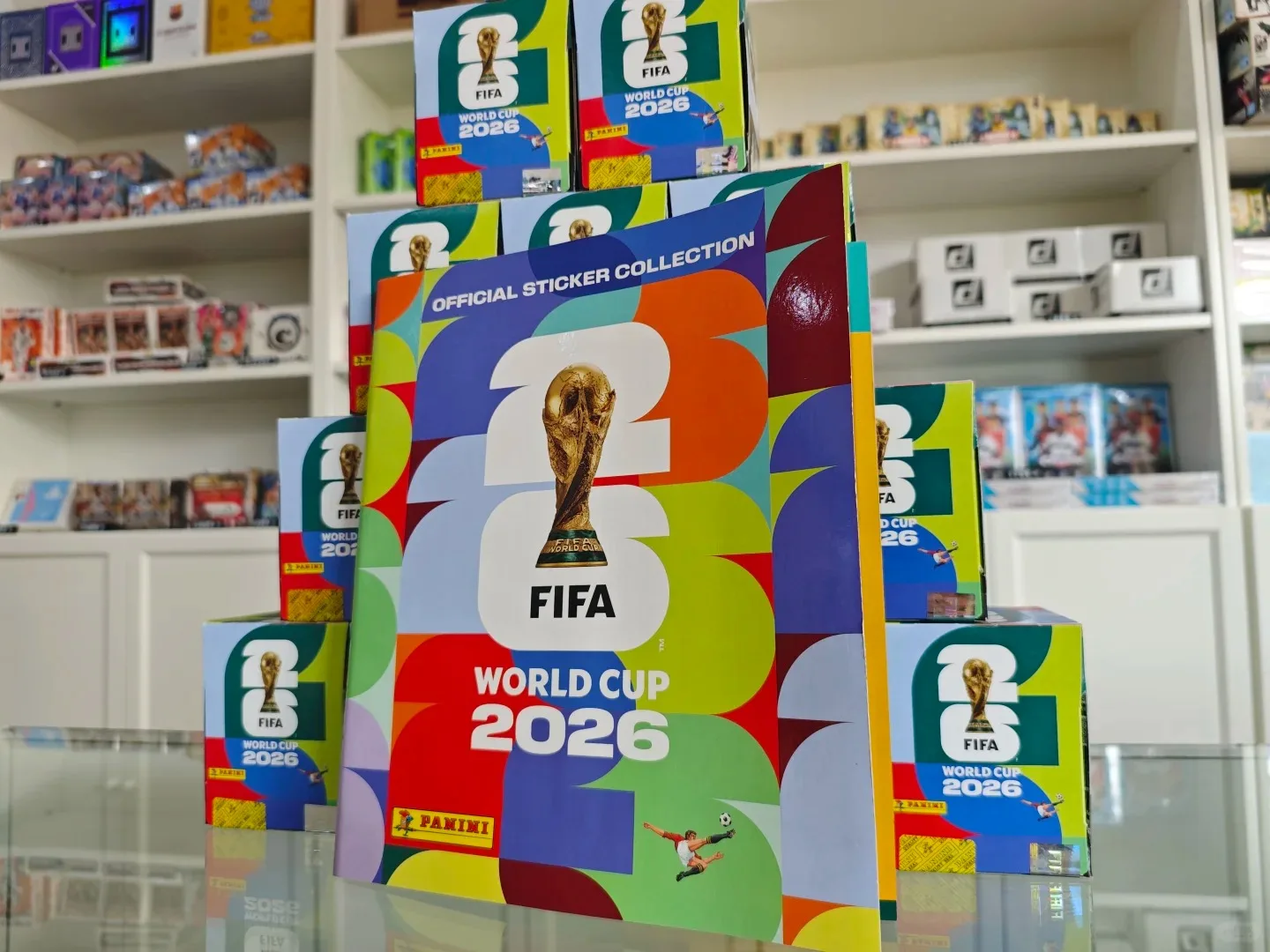 Hot Sale 2026 Genuine Panini Official FIFA World Cup Soccer Card Sticker Pack & Album Soccer Memorabilia Set Collection For Fans
Hot Sale 2026 Genuine Panini Official FIFA World Cup Soccer Card Sticker Pack & Album Soccer Memorabilia Set Collection For Fans