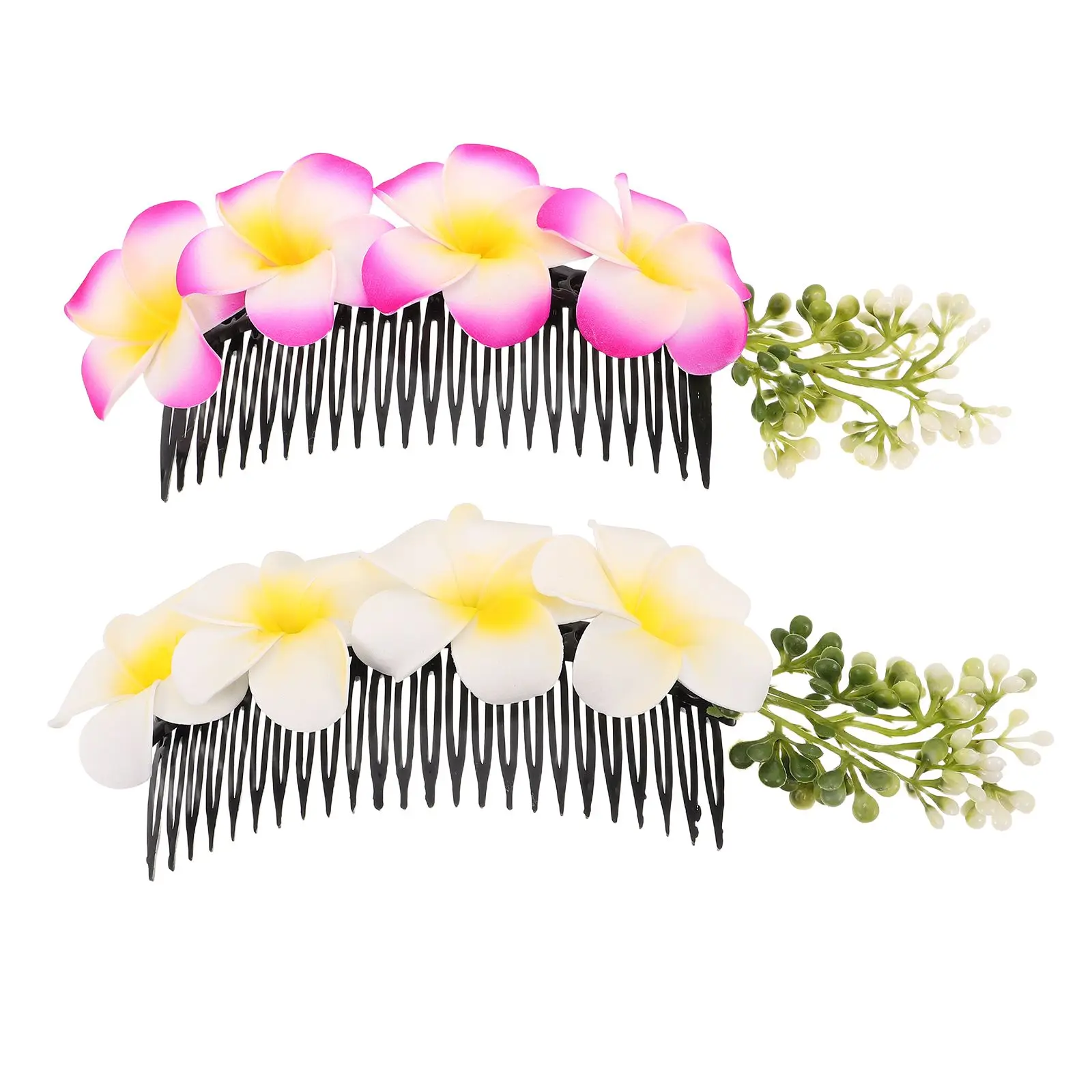 2 Pcs Simulated Flower Hair Comb Vibrant Plumeria Artificial Beach Party Wedding Bridal Foam Combs Tropical Hair Jewelry Summer
2 Pcs Simulated Flower Hair Comb Vibrant Plumeria Artificial Beach Party Wedding Bridal Foam Combs Tropical Hair Jewelry Summer