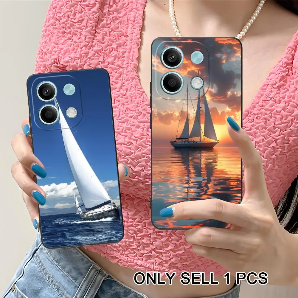 Pretty Sailboat Phone Case for Xiaomi Redmi 15 14 13 12 A7 5 3 2 1 C Plus 4G 5G Soft TPU Shockproof Cover
Pretty Sailboat Phone Case for Xiaomi Redmi 15 14 13 12 A7 5 3 2 1 C Plus 4G 5G Soft TPU Shockproof Cover