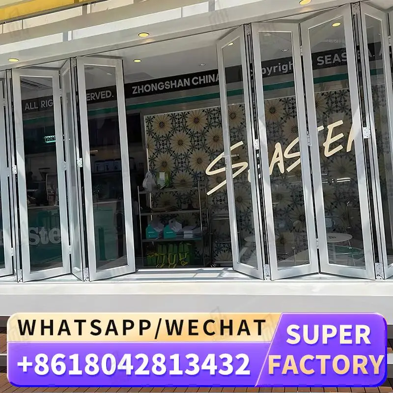 Customizable European Style Space Saving Foldable Windows Door Ideal for Commercial Spaces Factory Made Windows Foldable door
Customizable European Style Space Saving Foldable Windows Door Ideal for Commercial Spaces Factory Made Windows Foldable door