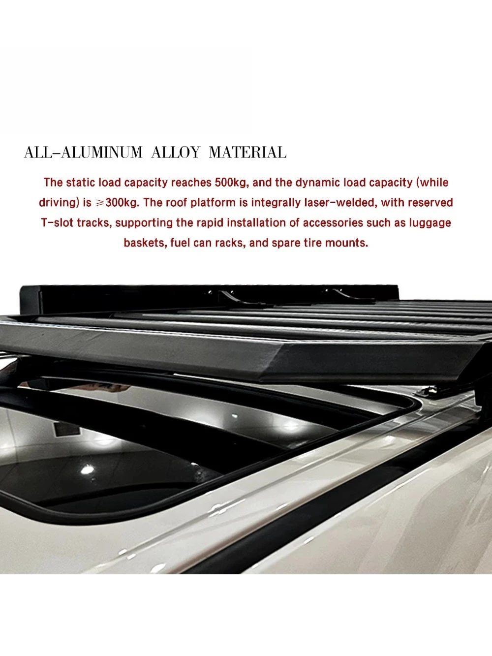 Roof Luggage Rack Car Roof Rack Aluminum Alloy Customizable Off-road Tent Mounting Strong and Durable
Roof Luggage Rack Car Roof Rack Aluminum Alloy Customizable Off-road Tent Mounting Strong and Durable