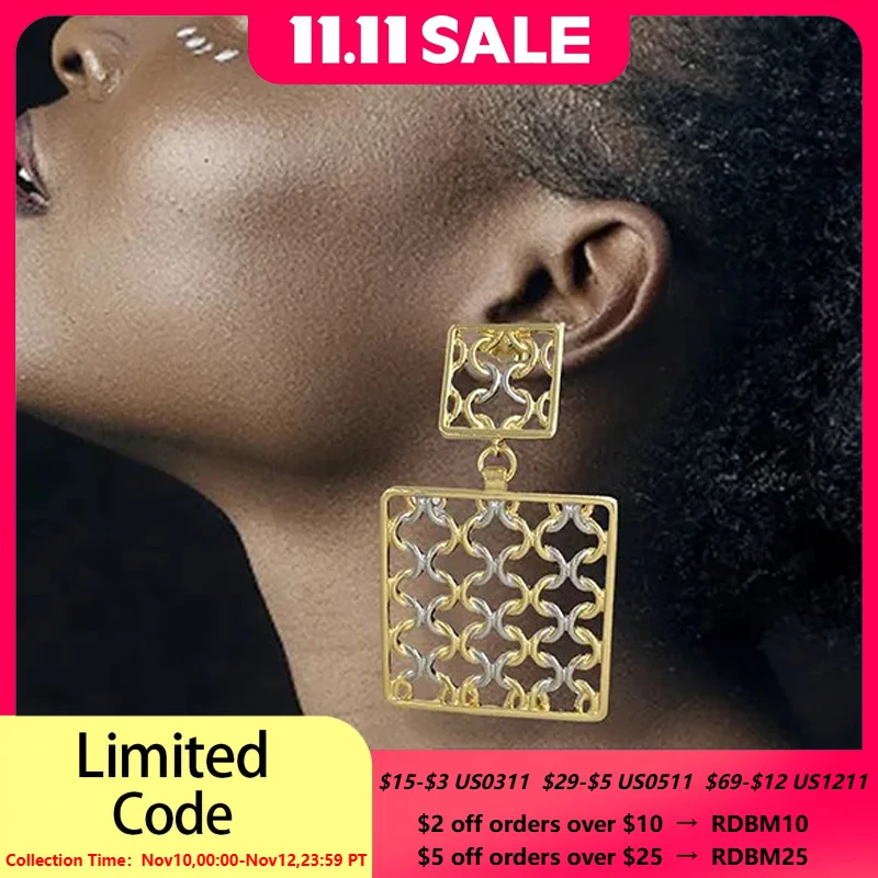 Vintage Square Drop Earrings For Women Exaggerat Design Fashion Jewelry Wedding Party Gift 2023 Trending
Vintage Square Drop Earrings For Women Exaggerat Design Fashion Jewelry Wedding Party Gift 2023 Trending