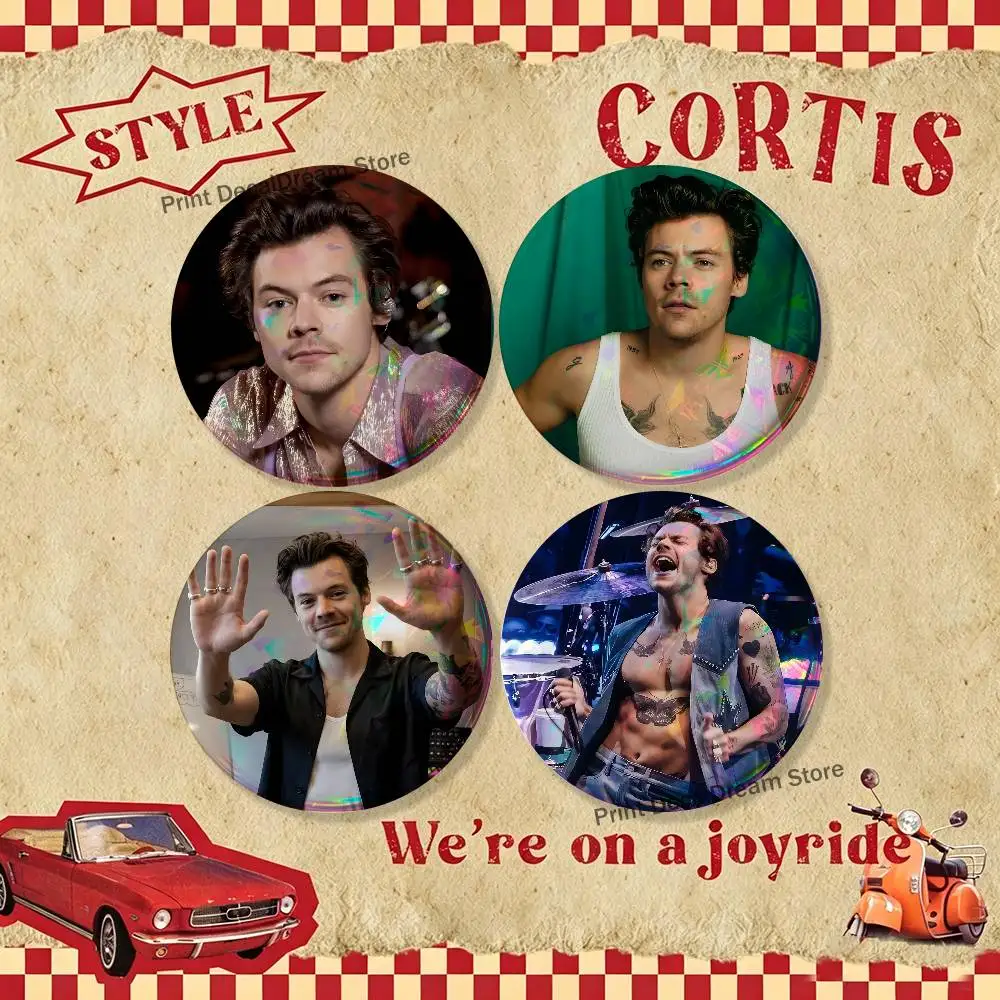 H-HaRRy Music Styles Brooches for Backpack Accessories 25,32,44,58,75mm Round Enamel Pins 4-piece set Cartoon Anime Badge
H-HaRRy Music Styles Brooches for Backpack Accessories 25,32,44,58,75mm Round Enamel Pins 4-piece set Cartoon Anime Badge