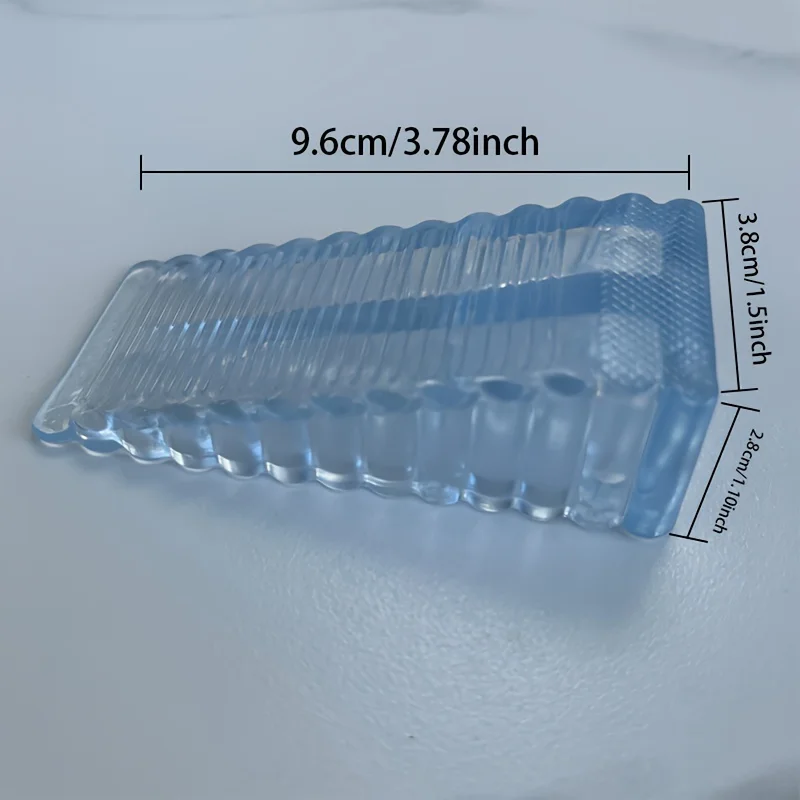 Silicone Door Stop Wedge Safety Stoppers Reusable Shock Absorbent Home Office Anti-Folder Hand Door Stopper Anti-collision Stop
Silicone Door Stop Wedge Safety Stoppers Reusable Shock Absorbent Home Office Anti-Folder Hand Door Stopper Anti-collision Stop