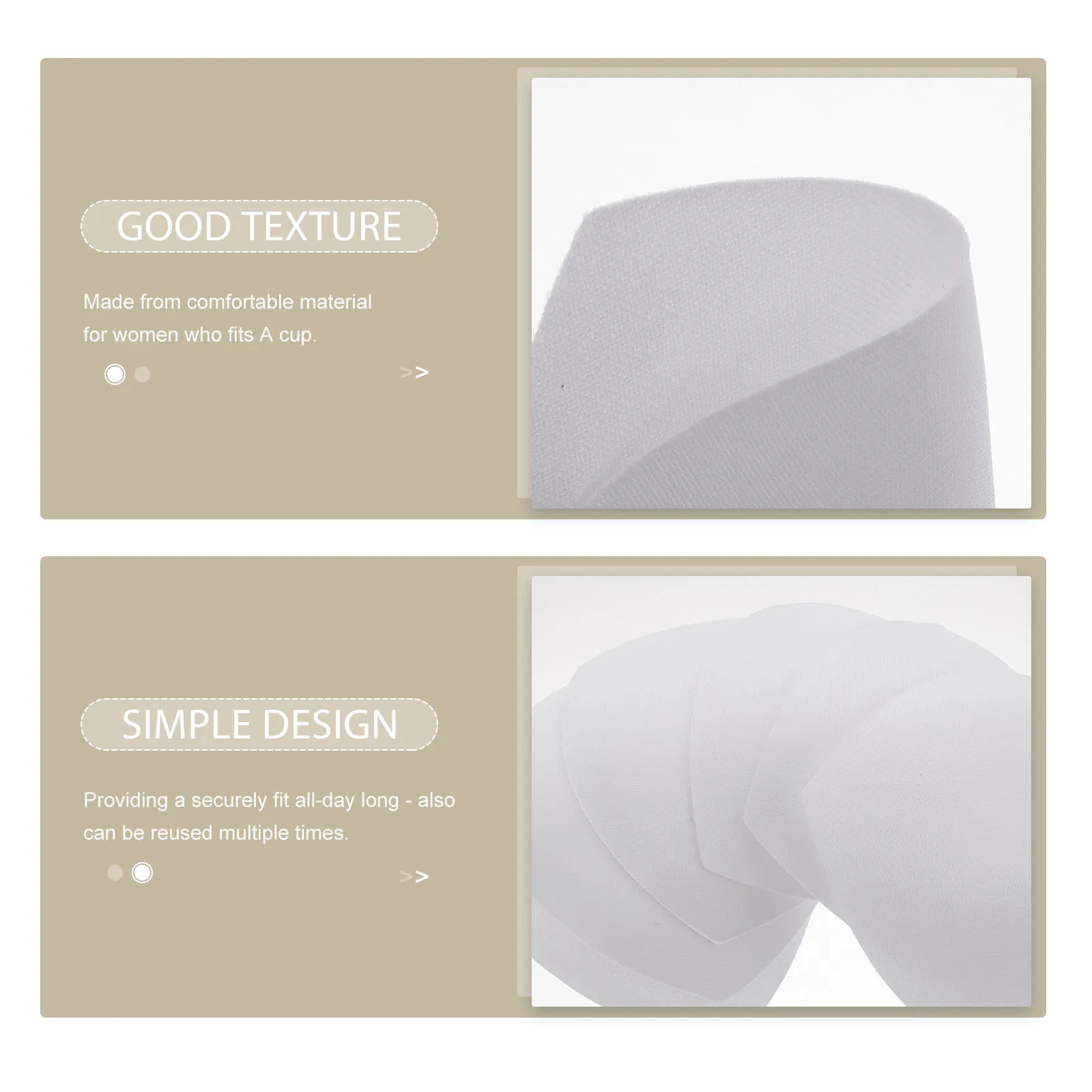 Wireless Bra Padded Inserts Replacement Cups for Bras A Cup Eco Friendly Travel Lightweight Reusable Secure Fit Breast
Wireless Bra Padded Inserts Replacement Cups for Bras A Cup Eco Friendly Travel Lightweight Reusable Secure Fit Breast