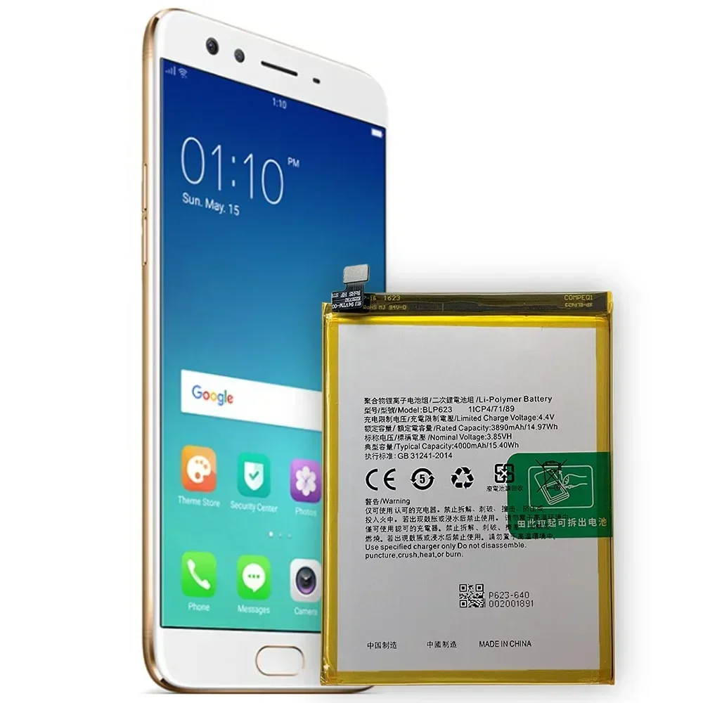 BLP623 Replacement Battery For OPPO R9S Plus BLP-623 F3 Plus F3+ R9SP CPH1611 CPH1613 Mobile Phone High Quality Bateria
BLP623 Replacement Battery For OPPO R9S Plus BLP-623 F3 Plus F3+ R9SP CPH1611 CPH1613 Mobile Phone High Quality Bateria