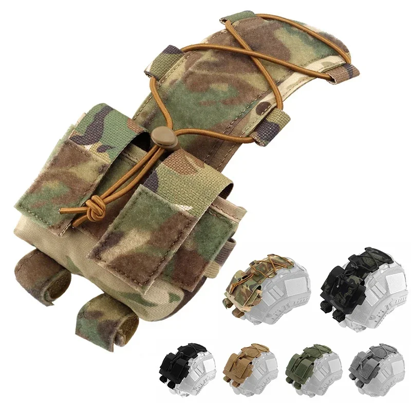 Tactical Helmet Battery Pouch Counterweight Pouch Helmet Battery Pack Balance Weight Bag with Hook&Loop for Tactical Helmet
Tactical Helmet Battery Pouch Counterweight Pouch Helmet Battery Pack Balance Weight Bag with Hook&Loop for Tactical Helmet