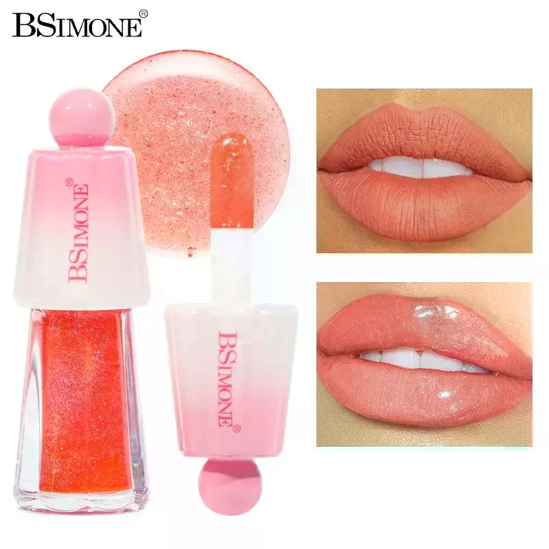 BSIMONE Plump Lip Oil Hydrating Gloss Lip Gloss Non-sticky Moisturizer Big Brush Head Lip Tint Plump Natural Lips Care
BSIMONE Plump Lip Oil Hydrating Gloss Lip Gloss Non-sticky Moisturizer Big Brush Head Lip Tint Plump Natural Lips Care
