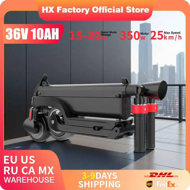 HX X6 Складной электрический скутер 7,5 А 350 Вт 25 км/ч 36 В Электрический скутер скука 5,5 дюймов E Scooter электрические скутеры для взрослых
HX X6 Складной электрический скутер 7,5 А 350 Вт 25 км/ч 36 В Электрический скутер скука 5,5 дюймов E Scooter электрические скутеры для взрослых