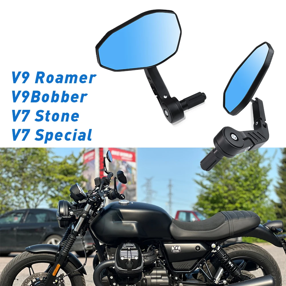V7 Stone Rearview Mirror For Moto Guzzi V9 Roamer/Bobber/V7 Stone/Special accessories Handle Bar End side rearview mirror
V7 Stone Rearview Mirror For Moto Guzzi V9 Roamer/Bobber/V7 Stone/Special accessories Handle Bar End side rearview mirror