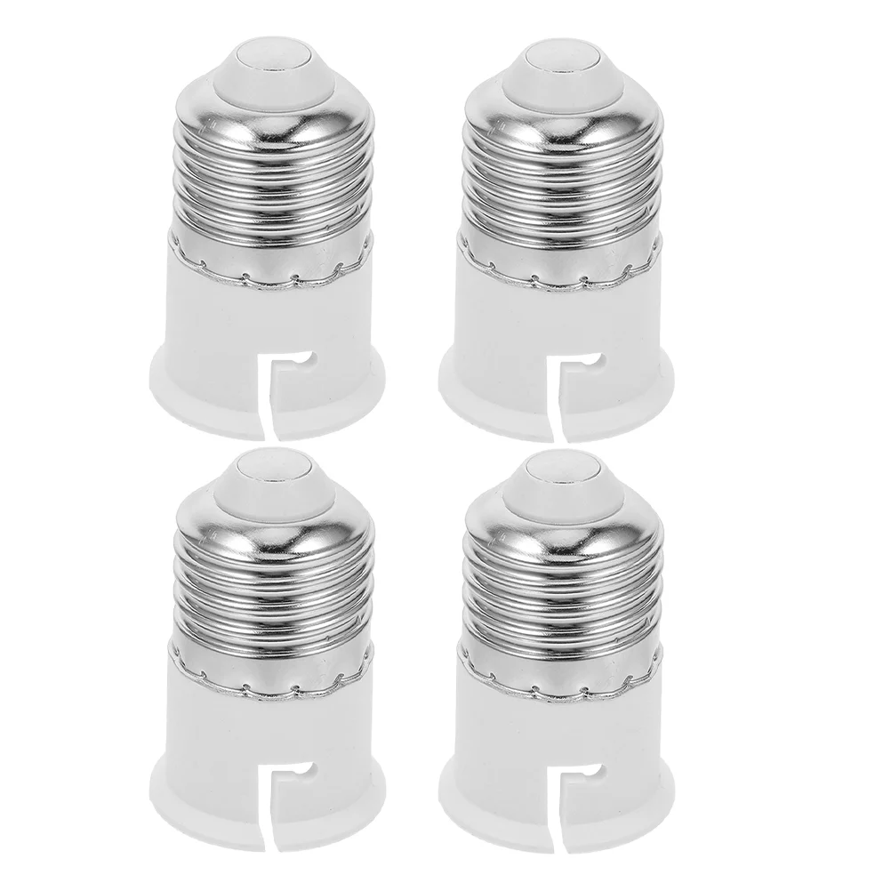 4pcs Lamp Adapter Bulb Converter E27 to B22 Female Socket Base PBT Material High Temperature Light Bulb Extension Socket Home
4pcs Lamp Adapter Bulb Converter E27 to B22 Female Socket Base PBT Material High Temperature Light Bulb Extension Socket Home