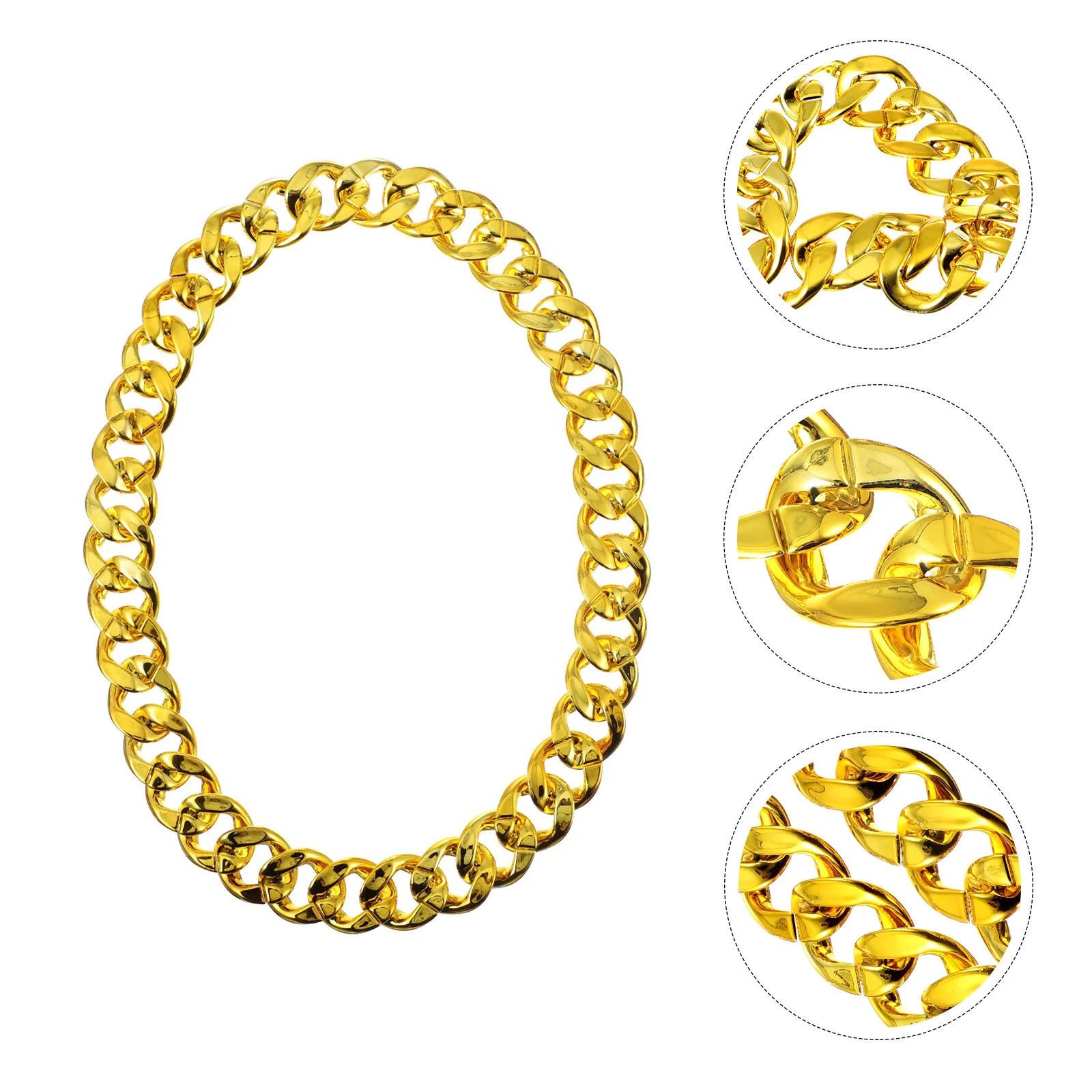 Stylish Hip-Hop Necklace Exaggerated Neck Chain Nightclub Accessories Big Decorative Chain Retro Style Rapper Neck Ornament
Stylish Hip-Hop Necklace Exaggerated Neck Chain Nightclub Accessories Big Decorative Chain Retro Style Rapper Neck Ornament