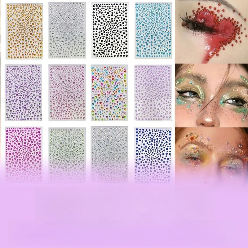 Self Adhesive Acrylic Crystal Face Gems for Children DIY Sparkle Rhinestone Stickers Non Toxic Lightweight Skin Friendly Daily
Self Adhesive Acrylic Crystal Face Gems for Children DIY Sparkle Rhinestone Stickers Non Toxic Lightweight Skin Friendly Daily