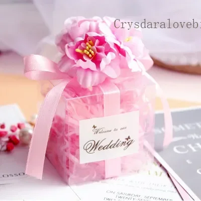 50pcs PVC Clear Transparent Candy Box Gifts Birthday Wedding Favor Holder Chocolate Candy Boxes Event Sweet Candy Bags
50pcs PVC Clear Transparent Candy Box Gifts Birthday Wedding Favor Holder Chocolate Candy Boxes Event Sweet Candy Bags