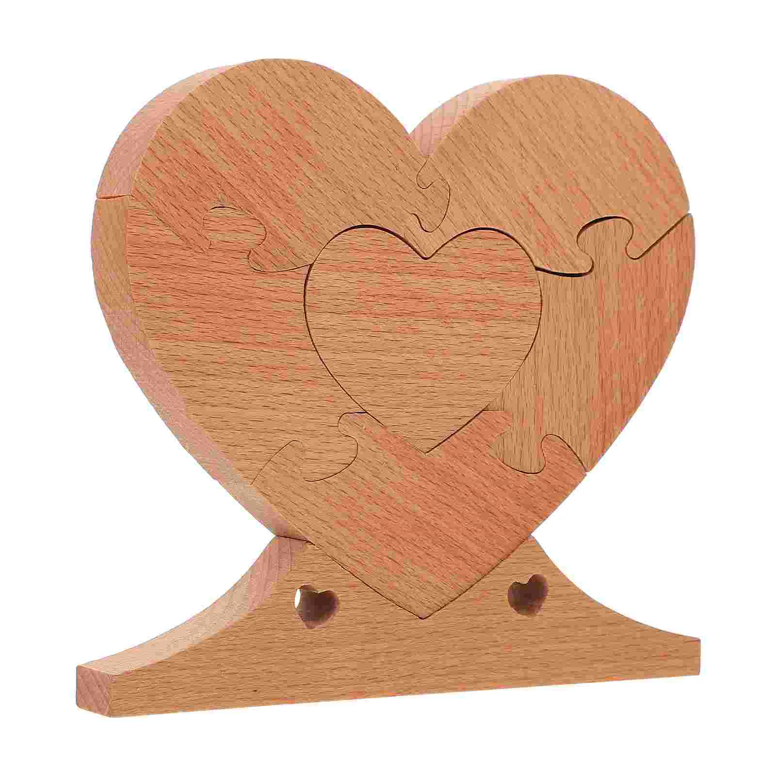 Shaped Wooden Heart Patchwork Puzzles Craft Decor Sign Creative Valentine's Day Desktop
Shaped Wooden Heart Patchwork Puzzles Craft Decor Sign Creative Valentine's Day Desktop