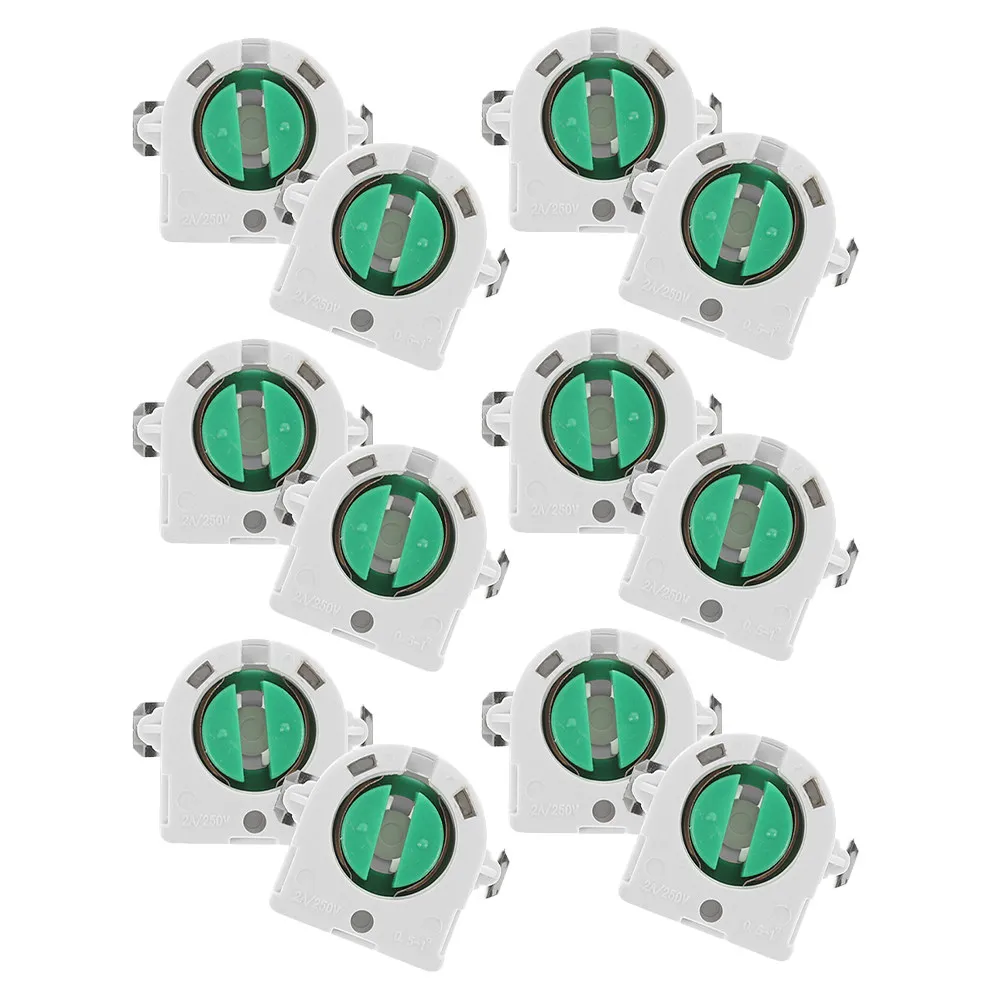 12Pcs T8 Grid Light Holders Stable Fluorescent Tube Lamp Bases for Secure Ceiling Installation Fluorescent Lamp Holder
12Pcs T8 Grid Light Holders Stable Fluorescent Tube Lamp Bases for Secure Ceiling Installation Fluorescent Lamp Holder