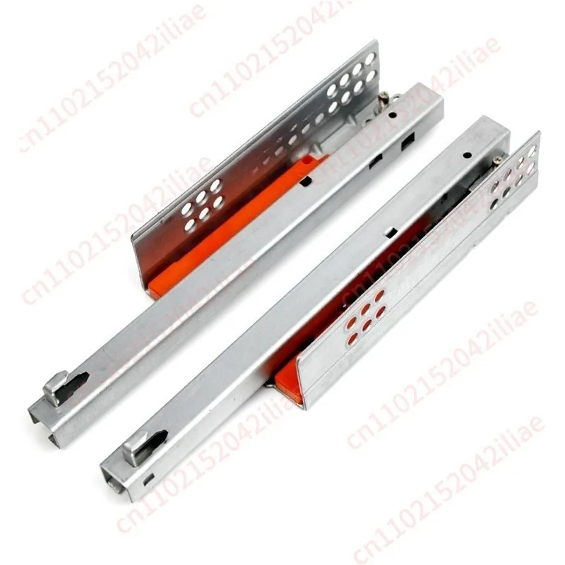 Two-section rebound track G02 push drawer guide rail press slide support
Two-section rebound track G02 push drawer guide rail press slide support