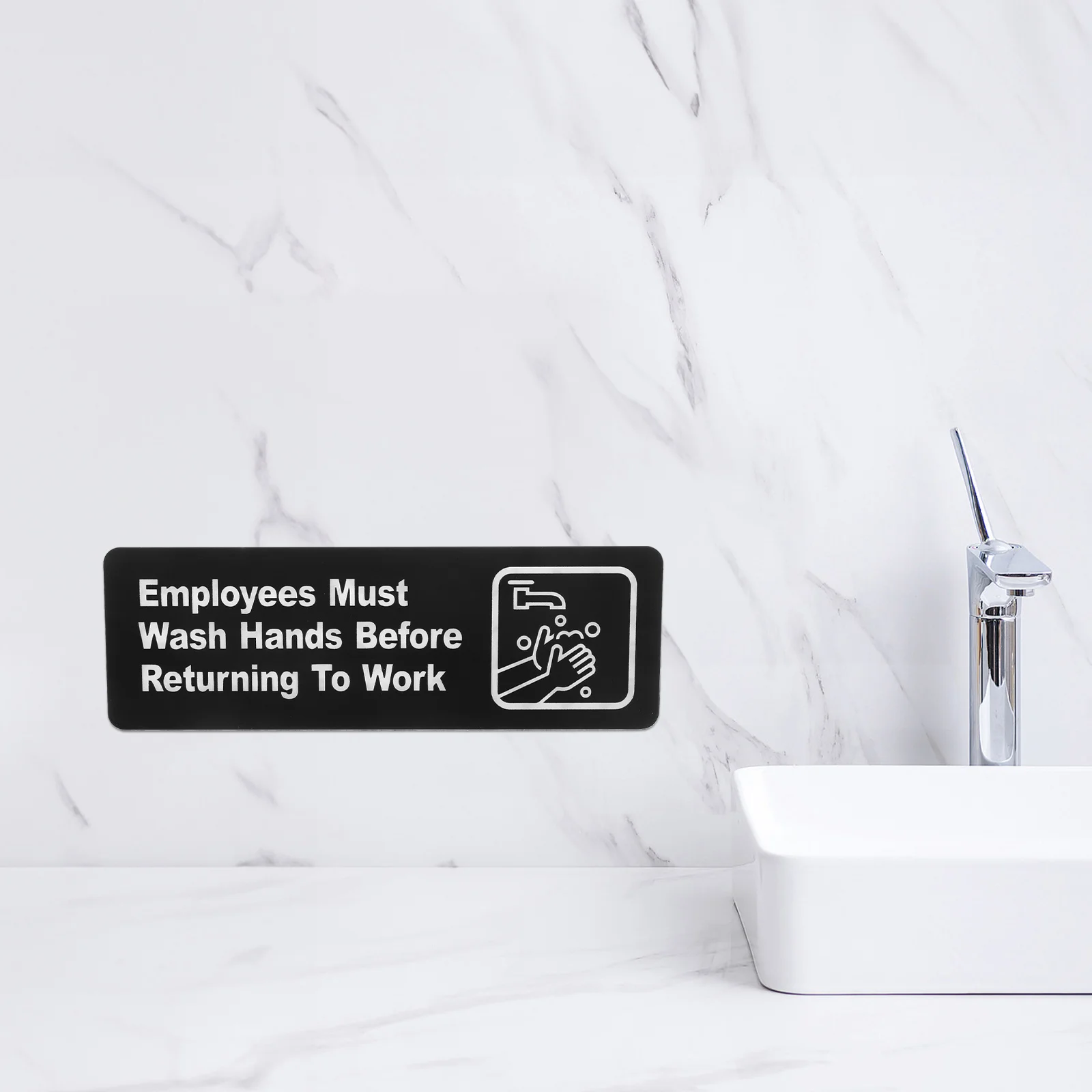4pcs Acrylic Handwashing Sign Self-Adhesive Wash Hands Reminder Sign For Office Restaurant Hotel Business Restroom Wall
4pcs Acrylic Handwashing Sign Self-Adhesive Wash Hands Reminder Sign For Office Restaurant Hotel Business Restroom Wall