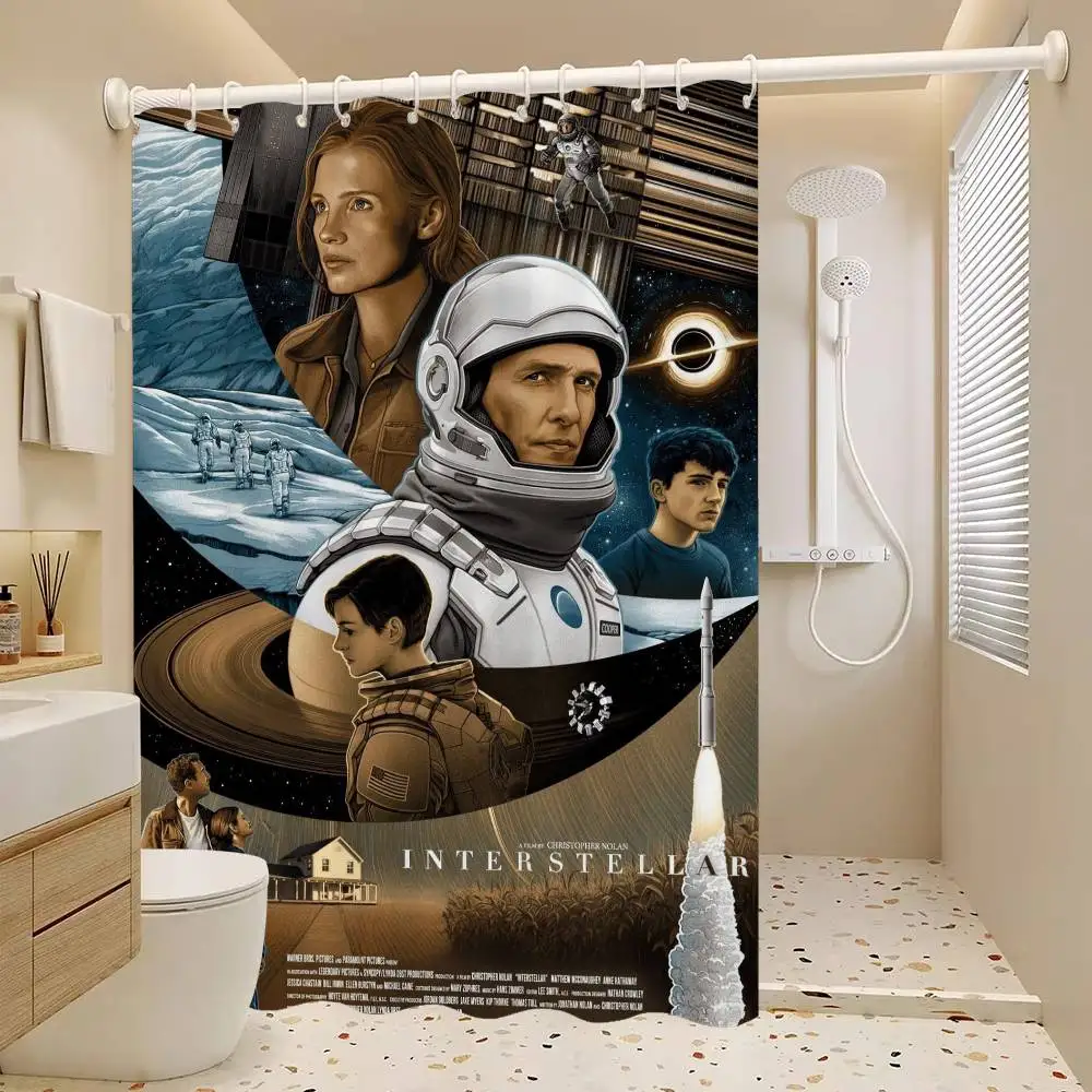 Занавеска для душа I-Interstellar Classic Movie — водоотталкивающая и герметичная, устойчивая к плесени и плесени для
Занавеска для душа I-Interstellar Classic Movie — водоотталкивающая и герметичная, устойчивая к плесени и плесени для
