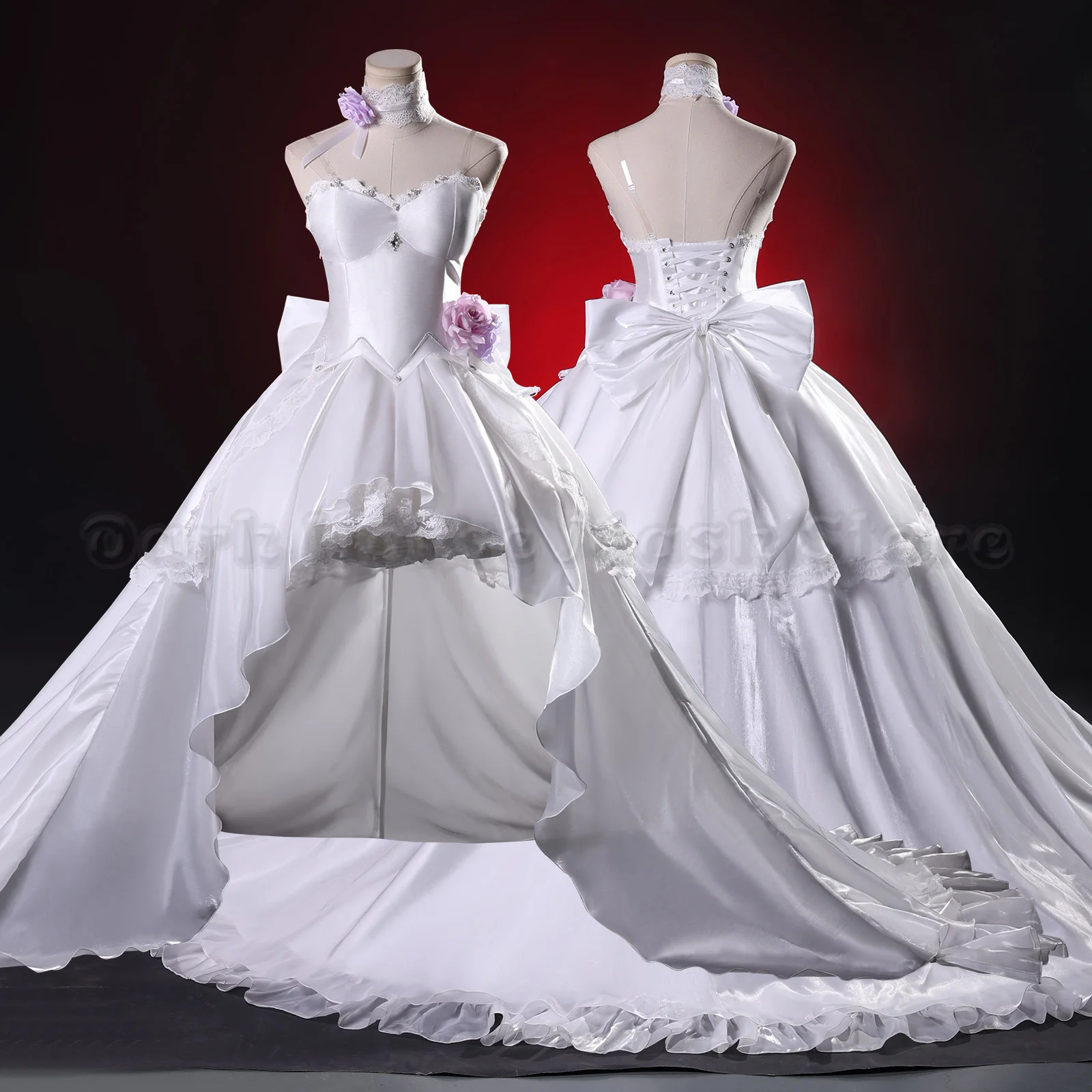 Tokisaki Kurumi Nightmare Cosplay Costume Anime Date a Live Women's Party New Gorgeous Wedding Dress Halloween Sweet Uniform
Tokisaki Kurumi Nightmare Cosplay Costume Anime Date a Live Women's Party New Gorgeous Wedding Dress Halloween Sweet Uniform