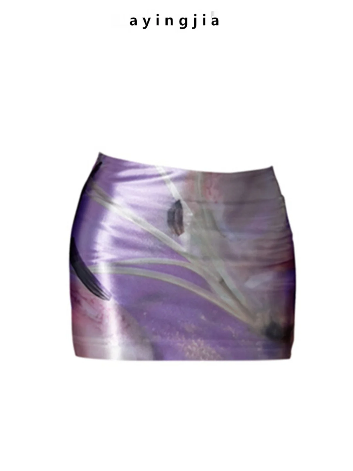 Aying Home 24ss Purple Floral Elastic Print Half Skirt with Safety Pant Design Commute Style Summer Women's plus Size Skirt
Aying Home 24ss Purple Floral Elastic Print Half Skirt with Safety Pant Design Commute Style Summer Women's plus Size Skirt