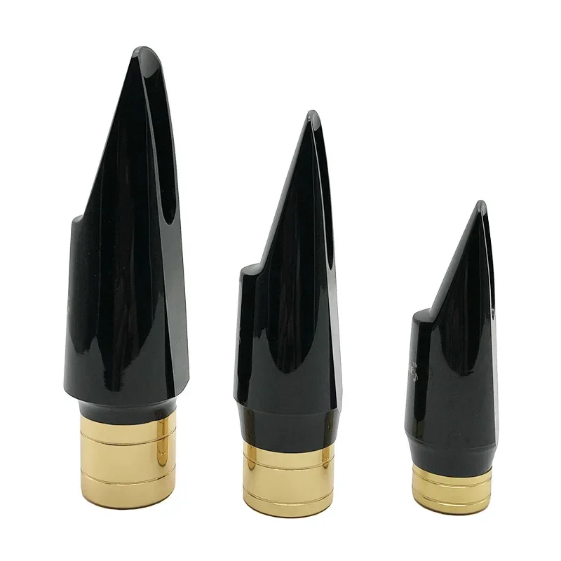 1PC Black Saxophone semi-metal mouthpiece ABS material plus copper alto / soprano / tenor saxophone mouthpiece
1PC Black Saxophone semi-metal mouthpiece ABS material plus copper alto / soprano / tenor saxophone mouthpiece