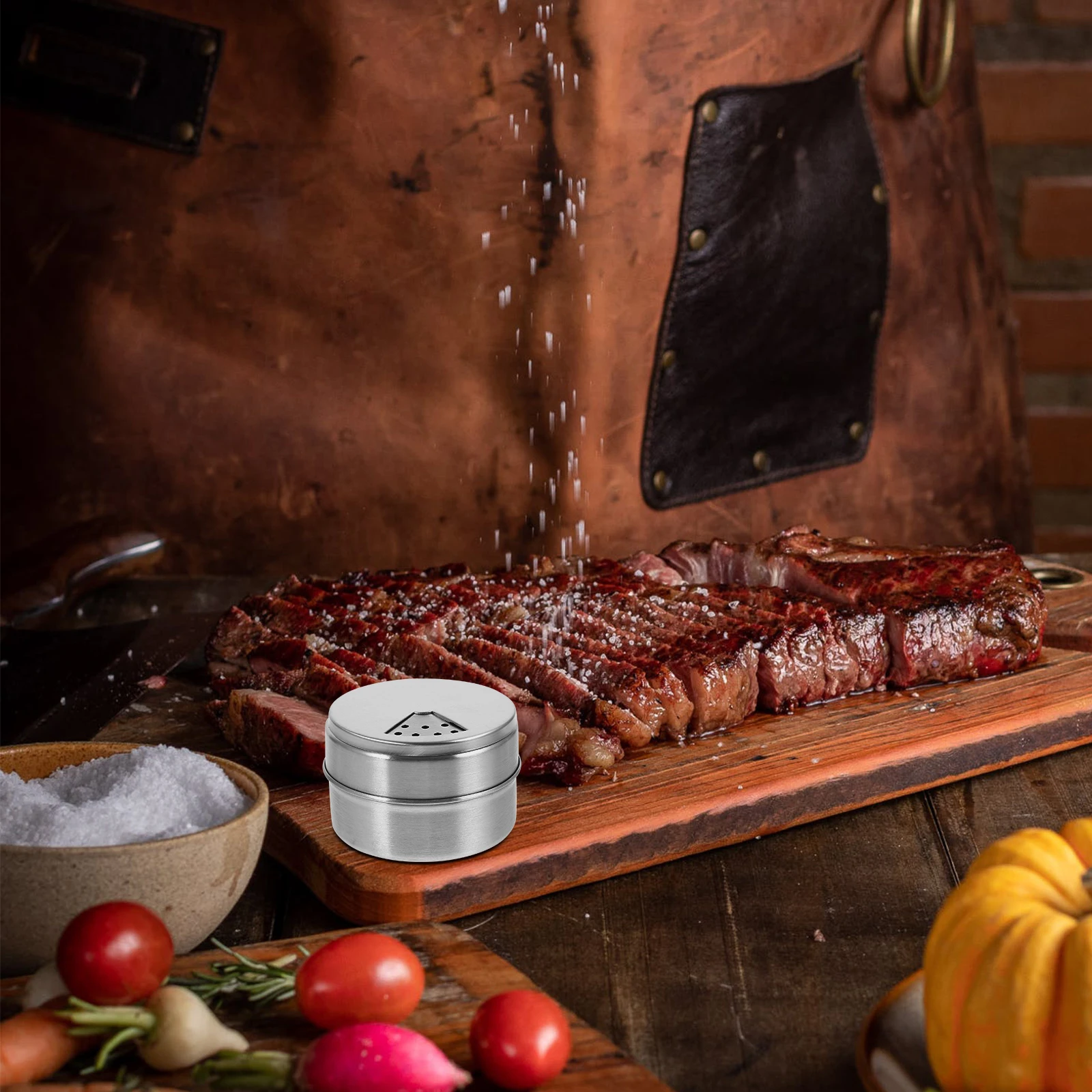 2 pcs Stainless Steel Spice Jars Set Portable Lightweight Seasoning Containers For Kitchen Storage Spice Bottle Jar
2 pcs Stainless Steel Spice Jars Set Portable Lightweight Seasoning Containers For Kitchen Storage Spice Bottle Jar