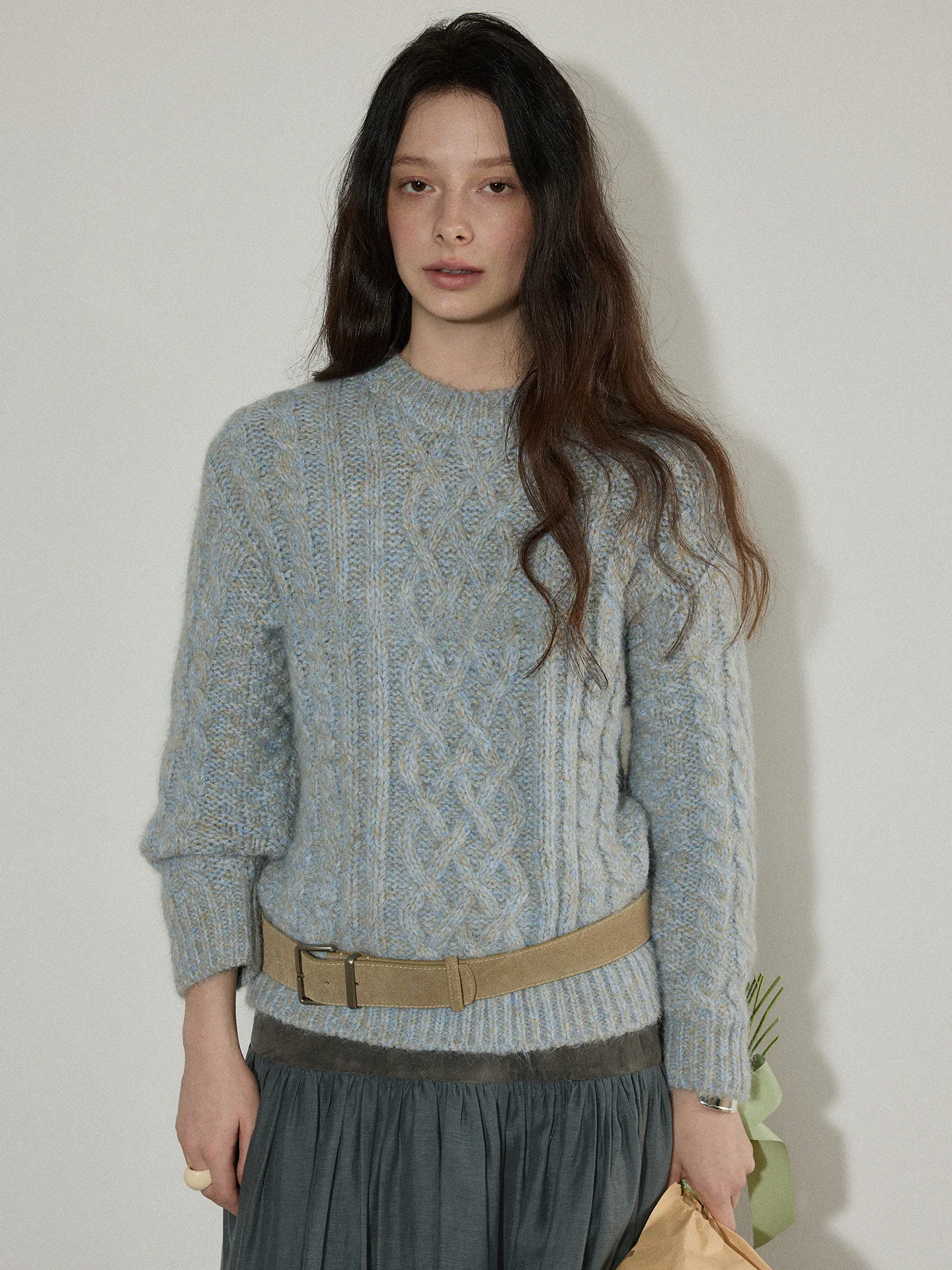 Soft Cozy Knitted round Ne Pullover Sweater Women's Spring High End Feeling Versatile Top Lofi Choose Commute Sle Loose Fit
Soft Cozy Knitted round Ne Pullover Sweater Women's Spring High End Feeling Versatile Top Lofi Choose Commute Sle Loose Fit