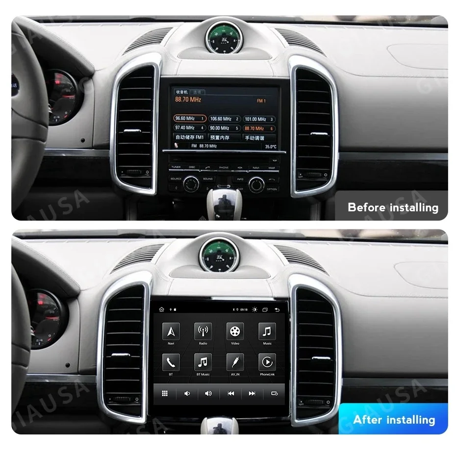 Car Radio 8.4" Android 14 CarPlay For Porsche Cayenne 2011-2017 AI Touch Screen Multimedia Video Player GPS Navigation Head Unit
Car Radio 8.4" Android 14 CarPlay For Porsche Cayenne 2011-2017 AI Touch Screen Multimedia Video Player GPS Navigation Head Unit