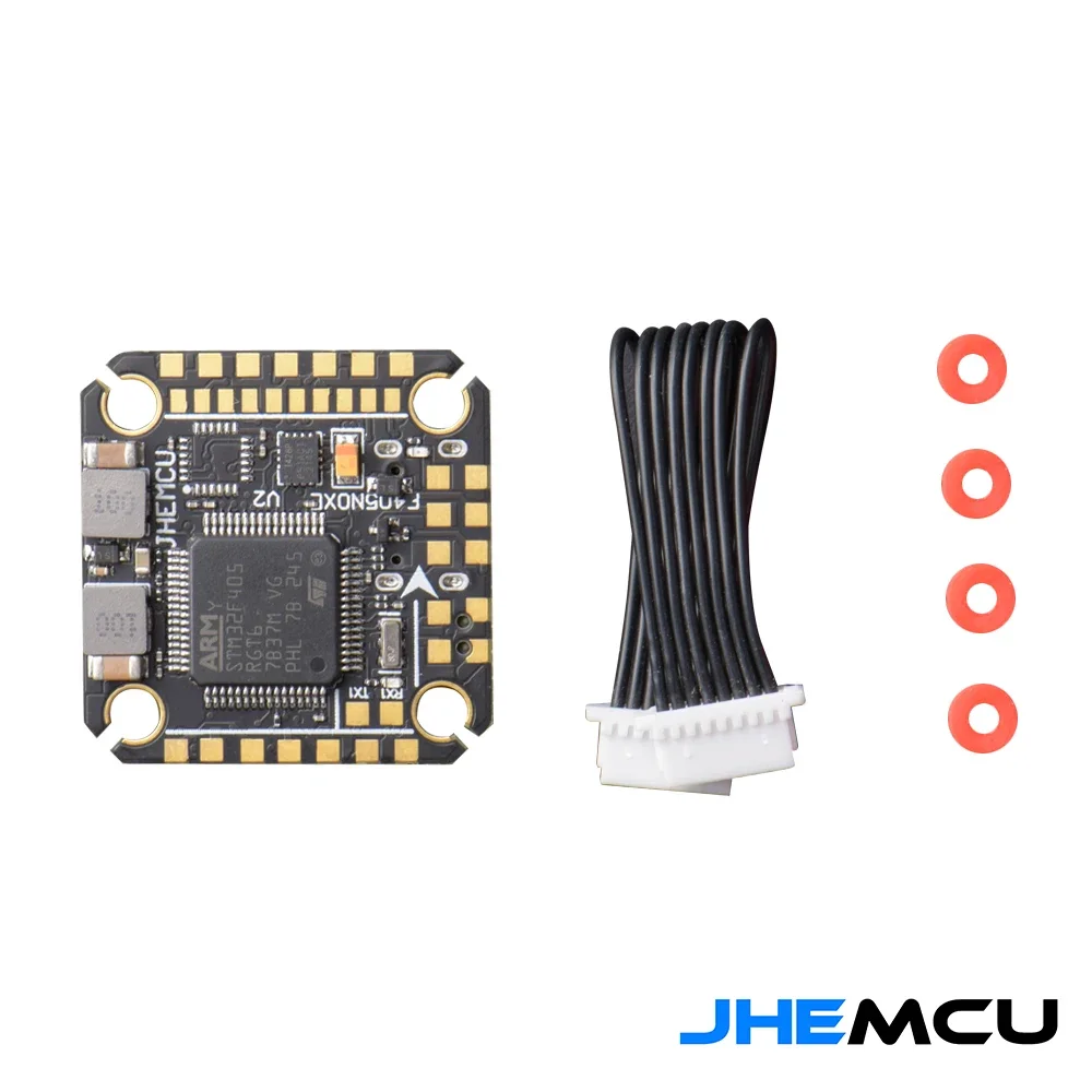 JHEMCU F405 NOXE V2 Flight Control Baro/Blackbox F4 3-6S 20x20MM compatible Digital HD VTX/Analog /CRSF/ELRS/SBUS
JHEMCU F405 NOXE V2 Flight Control Baro/Blackbox F4 3-6S 20x20MM compatible Digital HD VTX/Analog /CRSF/ELRS/SBUS