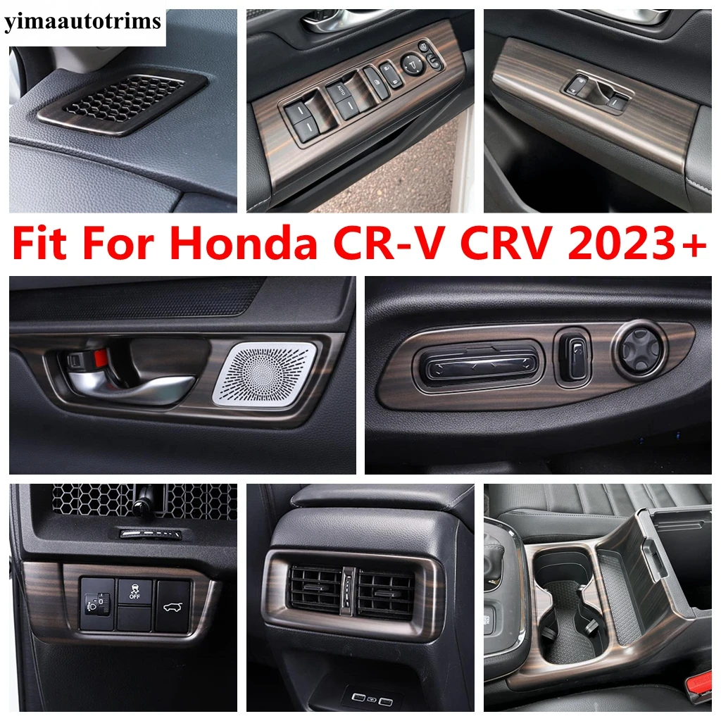 Window Lift / Head Light / Handle Bowl / Seat Adjust Panel / Water Cup Cover Trim For Honda CR-V CRV 2023 2024 Car Accessories
Window Lift / Head Light / Handle Bowl / Seat Adjust Panel / Water Cup Cover Trim For Honda CR-V CRV 2023 2024 Car Accessories