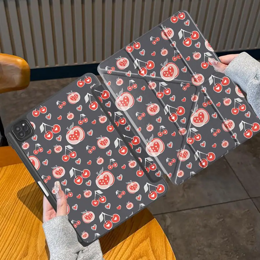 Holder Cover Tablet Case For iPad Pro 2025 Air 4 5 M3 M2 M4 11inch Mini 6 7 Pro 11th 10th 9th 8th 7th 12.9inch Cherry Heart
Holder Cover Tablet Case For iPad Pro 2025 Air 4 5 M3 M2 M4 11inch Mini 6 7 Pro 11th 10th 9th 8th 7th 12.9inch Cherry Heart