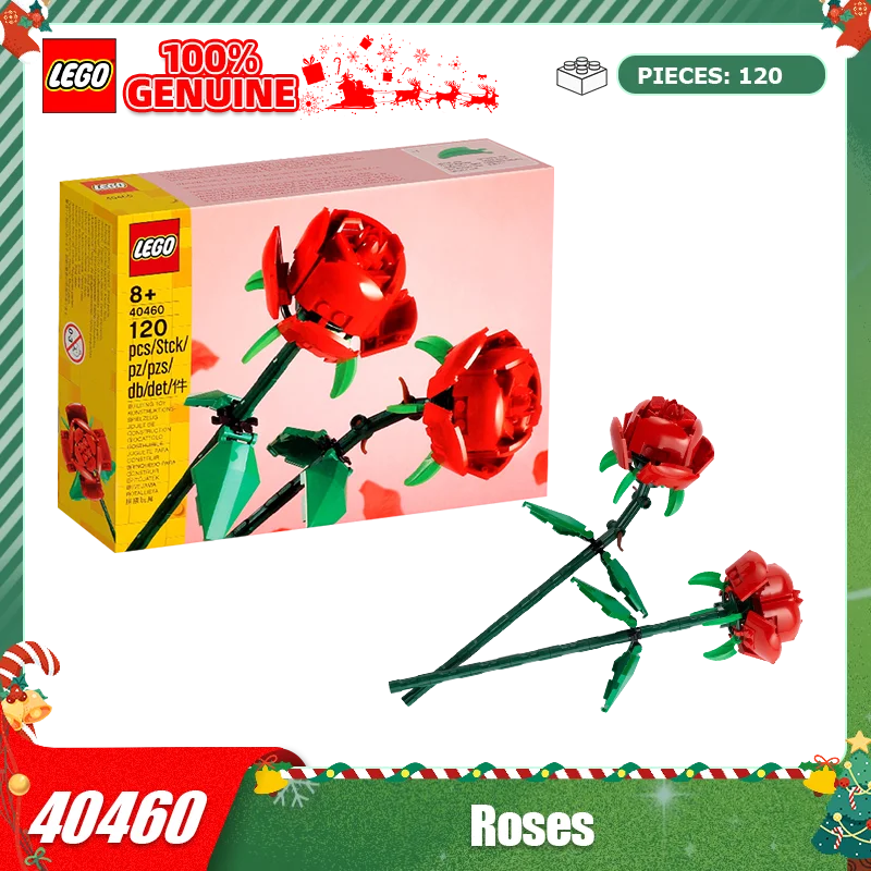 Lego Block Square Head Series LG-40460 Rose Assembled Block Toy Gift for Boys and Girls
Lego Block Square Head Series LG-40460 Rose Assembled Block Toy Gift for Boys and Girls