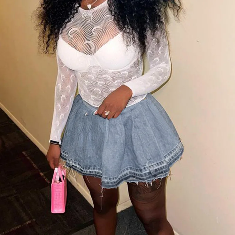 Denim Mini Pleated Skirt Jean Dress Sexy Y2K Streetwear 2023 Women Summer Clothing Cargo Tassel Dress High Waist Fringe Skirts
Denim Mini Pleated Skirt Jean Dress Sexy Y2K Streetwear 2023 Women Summer Clothing Cargo Tassel Dress High Waist Fringe Skirts