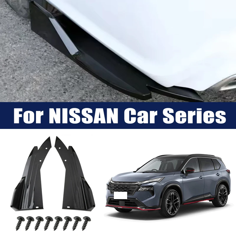 Rear Bumper Lip Diffuser Splitter Canard Protector Front Spoiler Body Kit For Nissan X-Trail Altima Sentra Rogue Pathfinder
Rear Bumper Lip Diffuser Splitter Canard Protector Front Spoiler Body Kit For Nissan X-Trail Altima Sentra Rogue Pathfinder