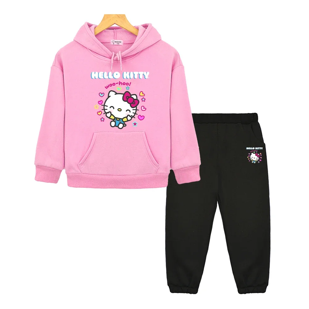 boy girl Hooded Spors Sets hello kitty clothes Anime hoodie Fleece sweatshirt Sanrio Jacket pullover+pants kids boutique clothes
boy girl Hooded Spors Sets hello kitty clothes Anime hoodie Fleece sweatshirt Sanrio Jacket pullover+pants kids boutique clothes