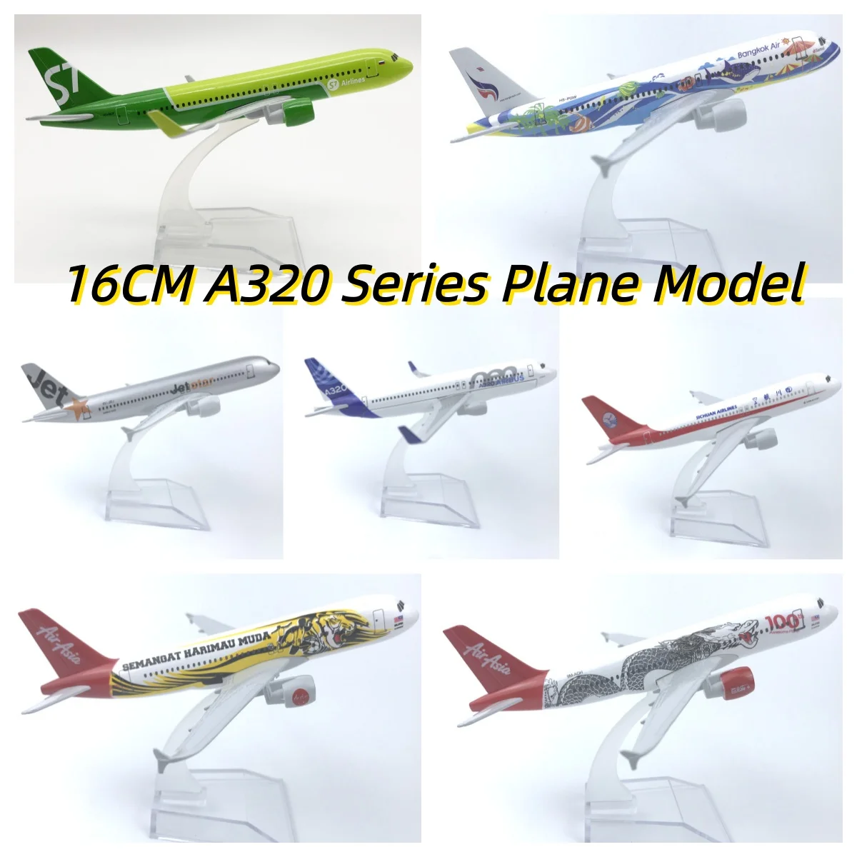 Toy Airplane 16CM A320 Series Aircraft Model Diecast Alloy Airplane 320 1/400 Scale Aircraft With Plane Adult Children Gift
Toy Airplane 16CM A320 Series Aircraft Model Diecast Alloy Airplane 320 1/400 Scale Aircraft With Plane Adult Children Gift