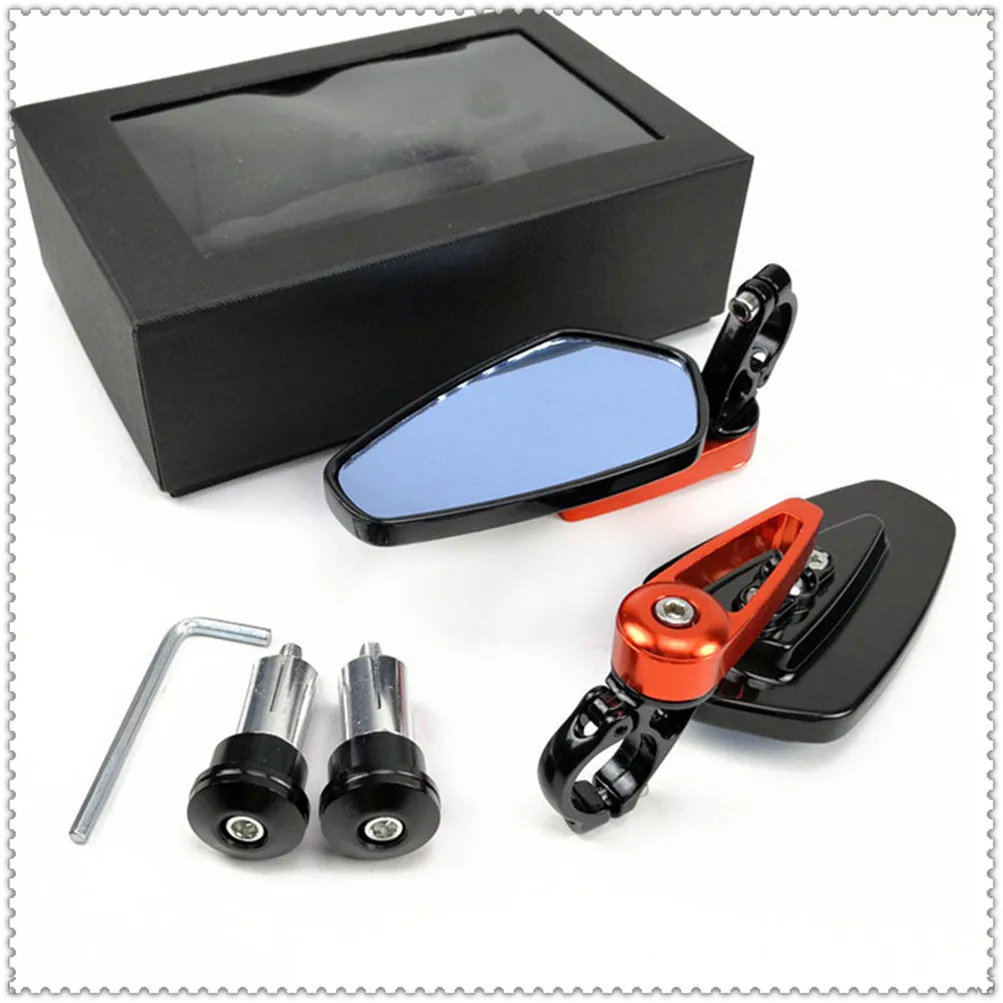 Universal Motorcycle Aluminum Bar End Side Rearview Mirror for YAMAHA YZ426F 450F YZ250X YZ80 85 YZ125 250 YZ250F
Universal Motorcycle Aluminum Bar End Side Rearview Mirror for YAMAHA YZ426F 450F YZ250X YZ80 85 YZ125 250 YZ250F