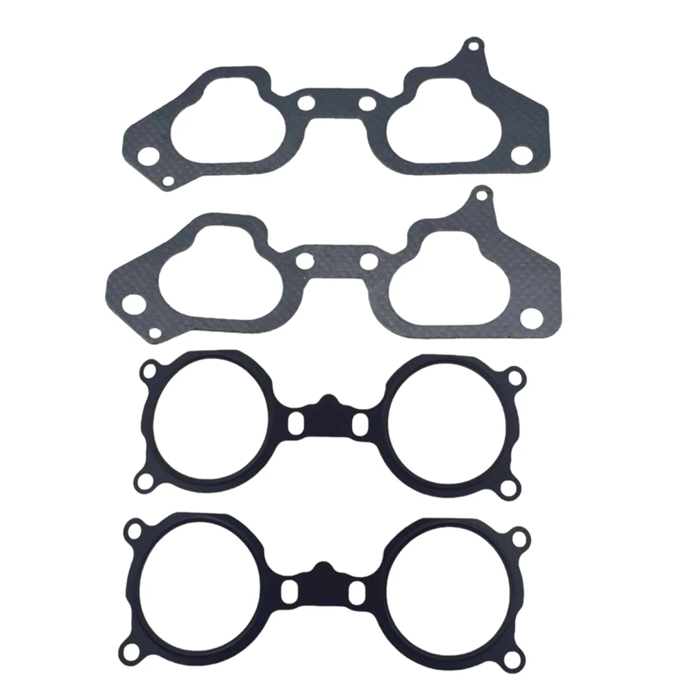 Black Intake Gasket Kit Plastic Construction Easy Installation Upper And Lower Placement Engine Intake Repair For Saab 9-2X
Black Intake Gasket Kit Plastic Construction Easy Installation Upper And Lower Placement Engine Intake Repair For Saab 9-2X